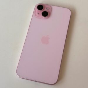 (9成新) iPhone 15 PLUS 128G 粉色 二手機
