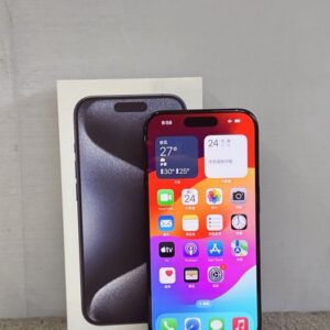 (9.5成新) APPLE IPHONE 15 PRO 128G 藍鈦 二手機