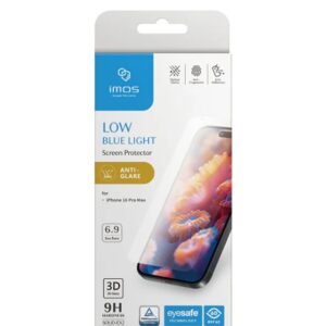 (全新)iPhone16 Pro Max/16 Pro 3D德國萊因認證 RPF60低藍光((霧面全透明))螢幕保護貼