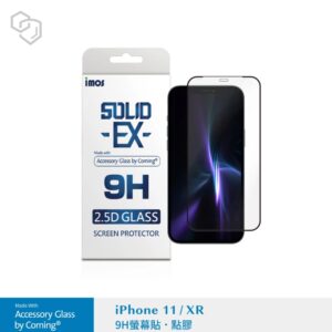(全新)iPhone11 6.1吋 (2019)「神極3D款」點膠3D 美觀版 2.5D滿版玻璃貼(黑邊) 美商康寧公司授權 (AG2bC)