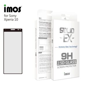 (全新)SONY Xperia 10 2.5D 滿版強化玻璃保護貼 美商康寧公司授權 (AG2bC)