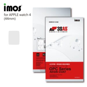 (全新)Apple Watch for 44mm SERIES 4 3SAS 疏油疏水 螢幕保護貼-兩入組 (塑膠製品)
