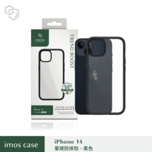 (全新)iPhone14 6.1" Ｍ系列 軍規認證雙料防震保護殼-潮流黑