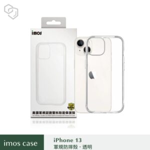 (全新)iPhone13 6.1" Ｍ系列 美國軍規認證雙料防震保護殼-透明